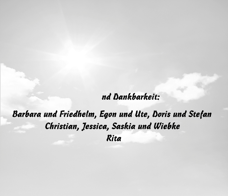 Traueranzeige von Lisa Plümer von WESER-KURIER