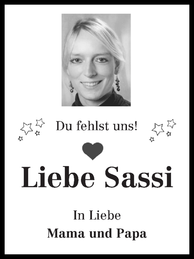  Traueranzeige für Saskia Coors vom 12.01.2019 aus WESER-KURIER