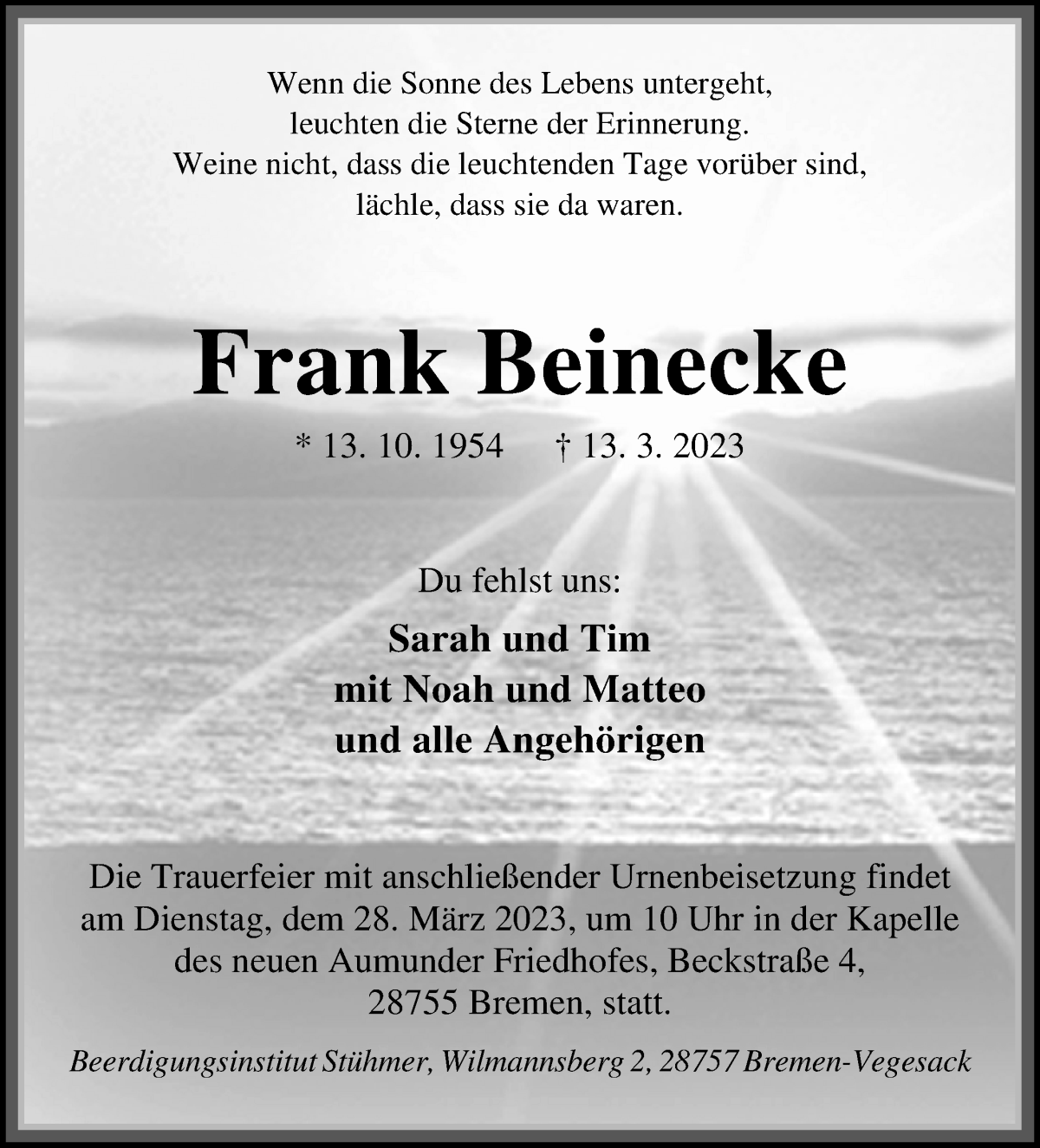 Frank Beinecke Traueranzeige 19cb5bfa B528 4f0d 92a3 6f58c8e1d97a 
