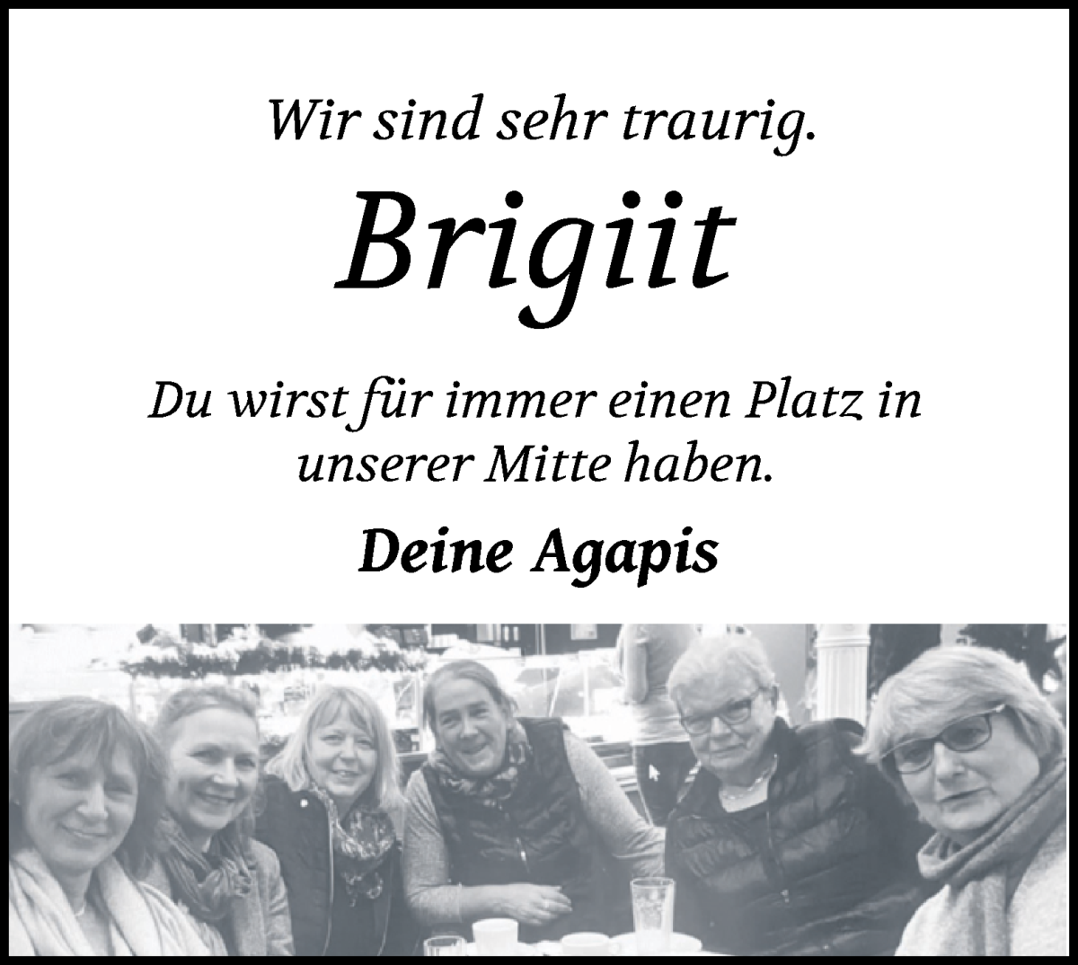  Traueranzeige für Brigitte Süske vom 29.06.2024 aus WESER-KURIER