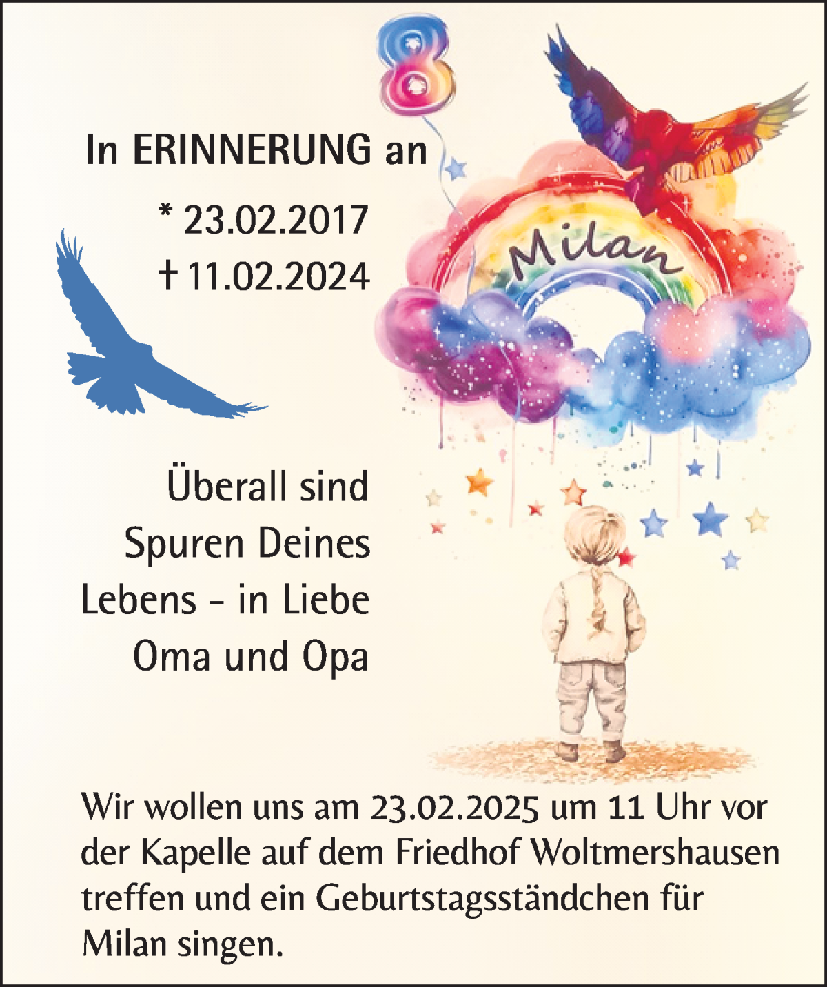 Traueranzeige von Milan Andrzejewski von WESER-KURIER