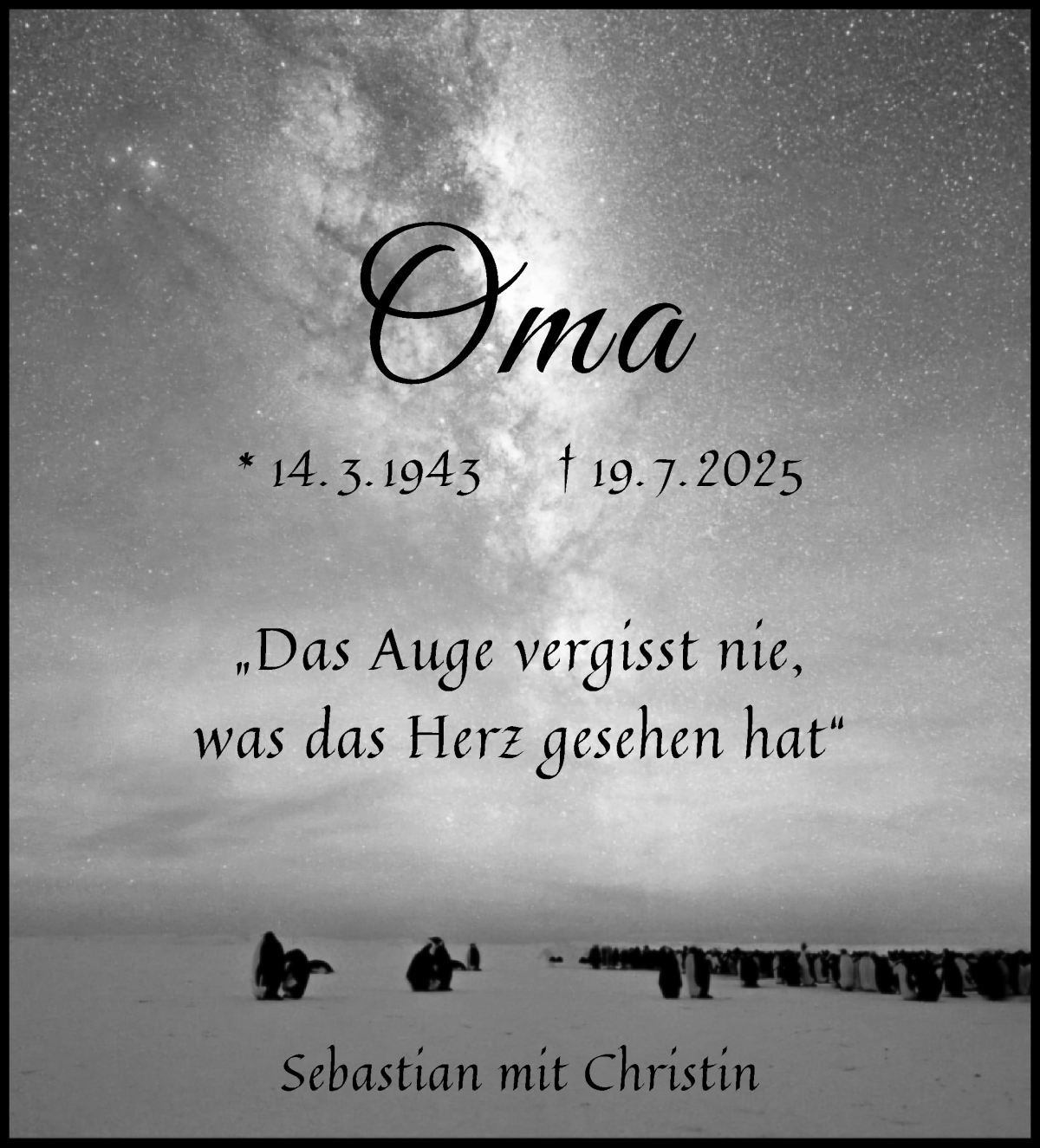  Traueranzeige für Irmtraud Boose vom 09.08.2025 aus Die Norddeutsche